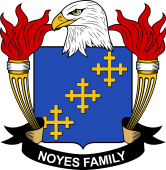 Noyes American Coat of Arms Noyes American Coat of Arms