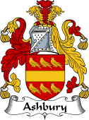 English Coat of Arms for the family Ashbury