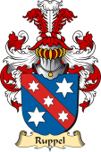 v.23 Coat of Family Arms from Germany for Ruppel