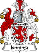 English Coat of Arms for the family Jennings II
