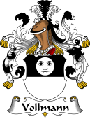 German Wappen Coat of Arms for Vollmann
