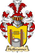 v.23 Coat of Family Arms from Germany for Heilbrunner