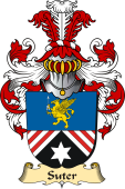 v.23 Coat of Family Arms from Germany for Suter