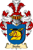 v.23 Coat of Family Arms from Germany for Stoltz