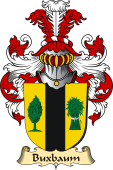 v.23 Coat of Family Arms from Germany for Buxbaum