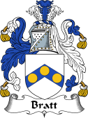 English Coat of Arms for the family Bratt