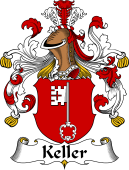 German Wappen Coat of Arms for Keller