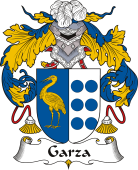 Spanish Coat of Arms for Garza or Garzo