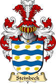 v.23 Coat of Family Arms from Germany for Steinbeck