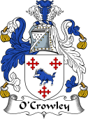 Irish Coat of Arms for O'Crowley or Crouley