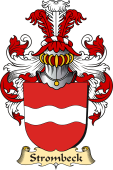 v.23 Coat of Family Arms from Germany for Strombeck