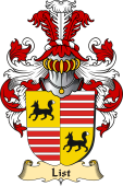 v.23 Coat of Family Arms from Germany for List