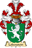 v.23 Coat of Family Arms from Germany for Lobenstein