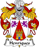 Portuguese Coat of Arms for Henriques II