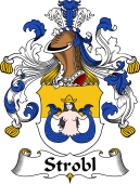 German Wappen Coat of Arms for Strobl