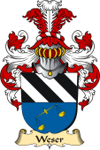 v.23 Coat of Family Arms from Germany for Weser