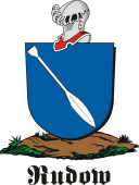 German shield on a mount for Rudow