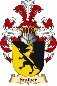 v.23 Coat of Family Arms from Germany for Staiber