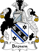English Coat of Arms for the family Brown