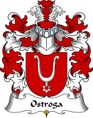 Polish Coat of Arms for Ostroga