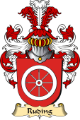 v.23 Coat of Family Arms from Germany for Ruding