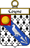 Irish Badge for Coyne or O'Coyne