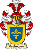 v.23 Coat of Family Arms from Germany for Grolmann