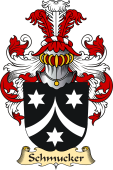 v.23 Coat of Family Arms from Germany for Schmucker