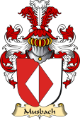 v.23 Coat of Family Arms from Germany for Musbach