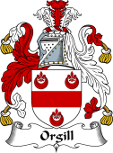 English Coat of Arms for the family Orgill