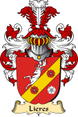 v.23 Coat of Family Arms from Germany for Lieres