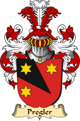 v.23 Coat of Family Arms from Germany for Pregler