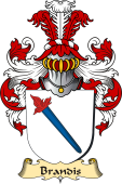 v.23 Coat of Family Arms from Germany for Brandis