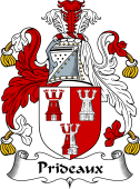 English Coat of Arms for the family Prideaux