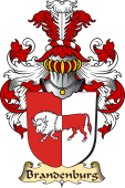 v.23 Coat of Family Arms from Germany for Brandenburg