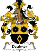 German Wappen Coat of Arms for Deubner