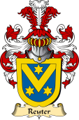 v.23 Coat of Family Arms from Germany for Reuter