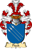 v.23 Coat of Family Arms from Germany for Pieck