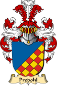 v.23 Coat of Family Arms from Germany for Predohl