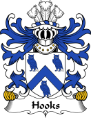 Welsh Coat of Arms for Hooks (of Conwy, Caernarfonshire)