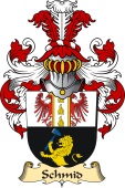 v.23 Coat of Family Arms from Germany for Schmid