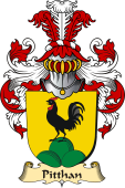 v.23 Coat of Family Arms from Germany for Pitthan
