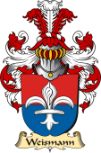 v.23 Coat of Family Arms from Germany for Weismann