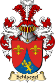 v.23 Coat of Family Arms from Germany for Schlaegel