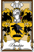 Scottish Coat of Arms Bookplate for Danskine