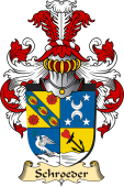 v.23 Coat of Family Arms from Germany for Schroeder