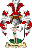 v.23 Coat of Family Arms from Germany for Braumann