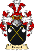 v.23 Coat of Family Arms from Germany for Heugel