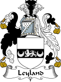 English Coat of Arms for the family Leyland