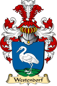 v.23 Coat of Family Arms from Germany for Westendorf